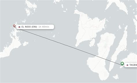 Vols El Nido ENI – Bohol–Panglao International TAG.